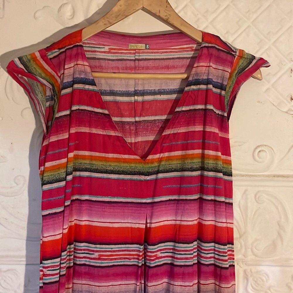 Matta hot pink cotton summer dress